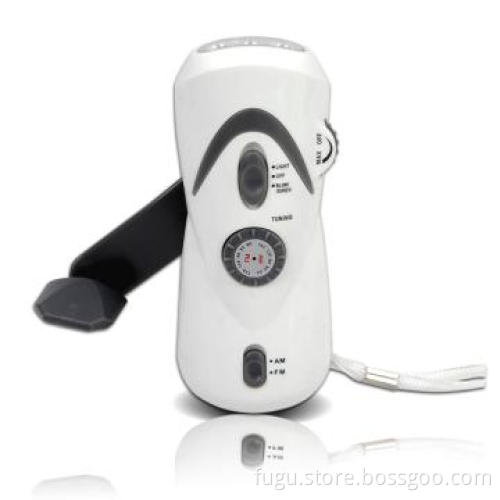 emergency use solar charger with flash light and alarm sound